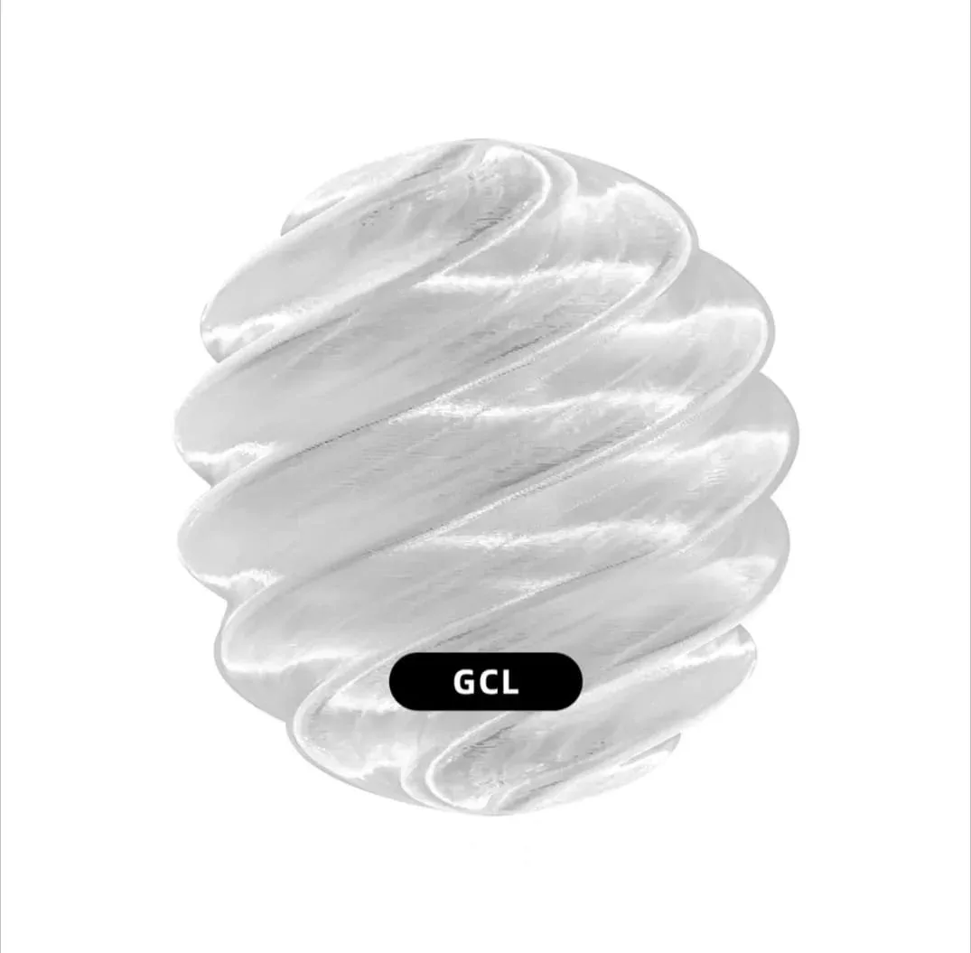 Translucent filament sample